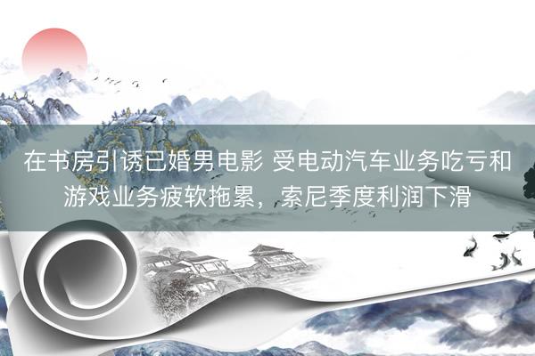 在书房引诱已婚男电影 受电动汽车业务吃亏和游戏业务疲软拖累，索尼季度利润下滑